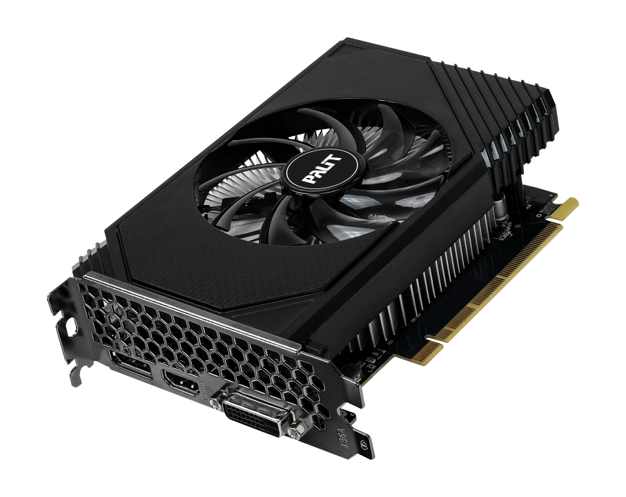 Palit GeForce RTX 3050 StormX 6 GB GDDR6 Grafikkarte PCIe 4.0 Schwarz