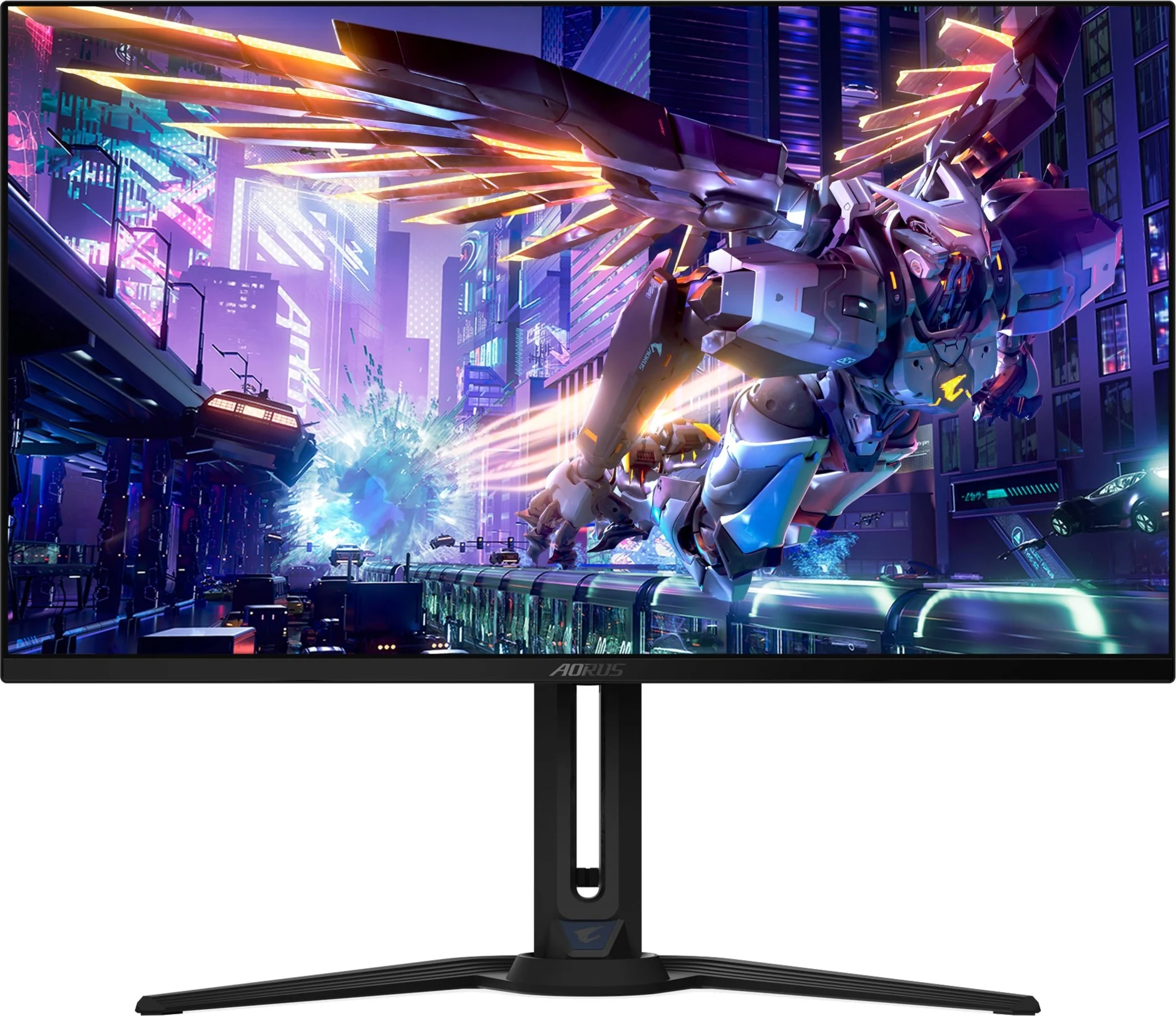 Gigabyte AORUS FO32U2P Gaming-Monitor 80.3 cm (31.5 Zoll) - schwarz, UltraHD/4K, QD-OLED, DP 2.1 UHBR20, 240Hz Panel (FO32U2P) (geöffnet)