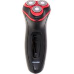 Mesko MS 2926 Herrenrasierapparat Rotationstrasierer Trimmer Schwarz, Rot (MS 2926)