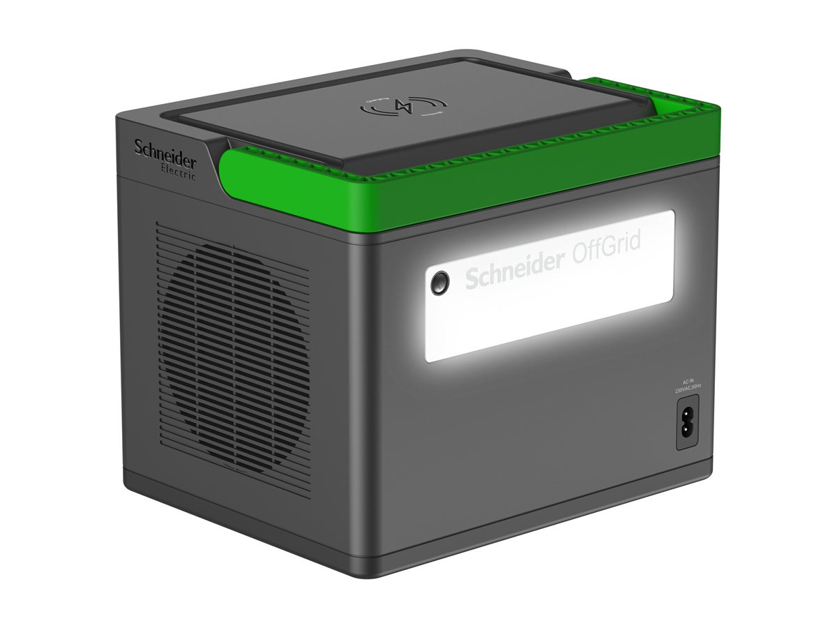 APC Schneider OffGrid 730 Tragbares Kraftwerk 738 Wh Li-Ion Schwarz, grün