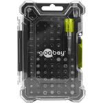 Goobay Tools Bithalter-Set mit 72-tlg. Bitsatz (77843)