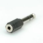 ROLINE Stereo Adapter 6,35 mm Stecker - 3,5 mm Buchse (11.09.4444)