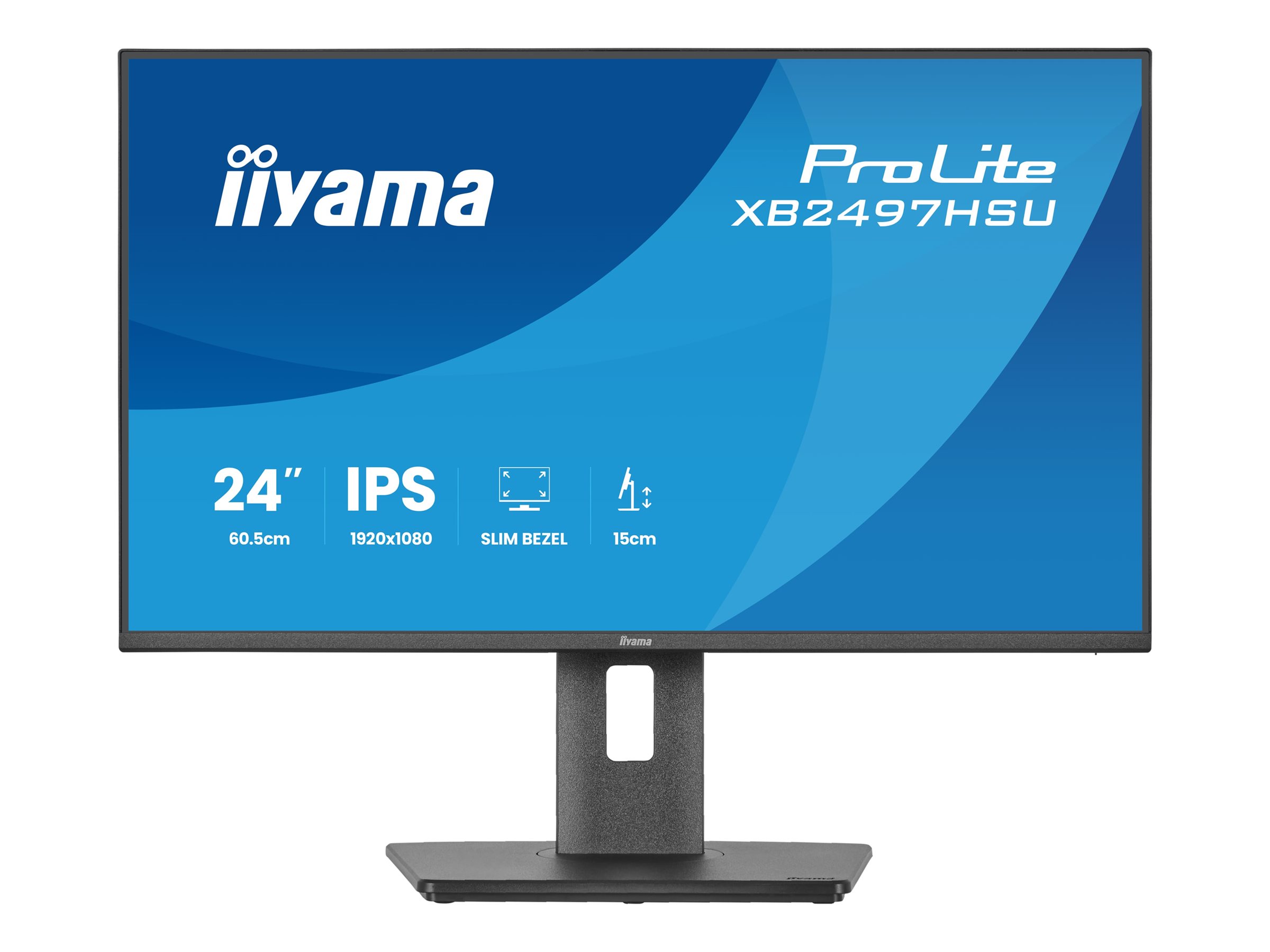 Iiyama ProLite XB2497HSU-B1 23.8" IPS Full HD 120 Hz Schwarz, Matte