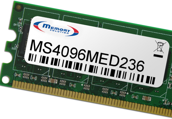 Memory Solution MS4096MED236 4GB Speichermodul (MS4096MED236)