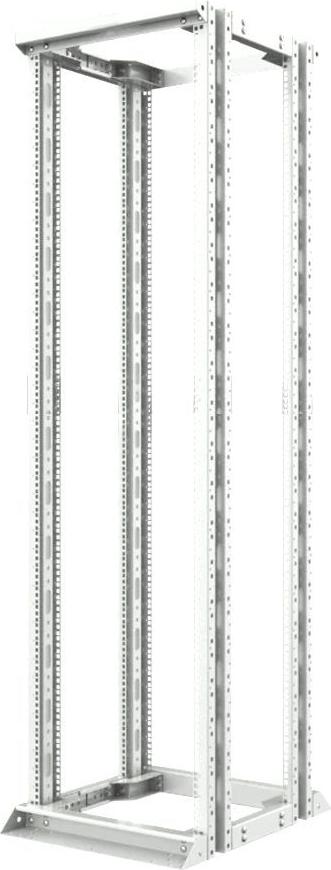Lanview 19" 42U Open Rack Double White (ROF42UDF66WH)