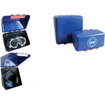 HYGOSTAR Schutzbox für PSA MINI, Kunststoff, blau sichere & saubere Aufbewahrung persönlicher Schutzaus - 1 Stück (88953)