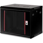 ROLINE 19 Zoll Wandgehäuse Basic Plus 600x450 BxT schwarz - Wandgehäuse (26.21.0284)