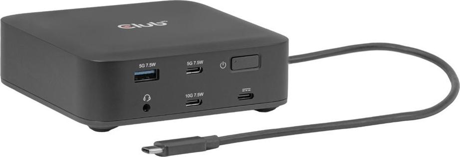 Club 3D 12-1 USB-CQuad Docking Station 2x DisplayPort HDMI 4K60Hz PD3.0100Watt Ethernet 2. (CSV-2542)