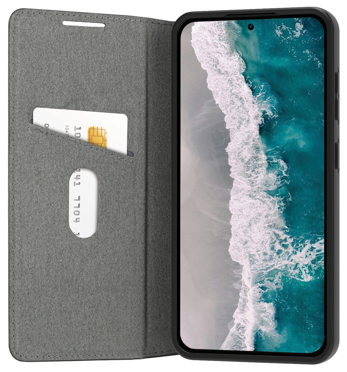 dbramante1928 Oslo Flip-Hülle für Samsung Galaxy A55 6.6" Schwarz