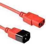 ACT AK5429 Stromkabel Rot 5 m C13-Koppler C14-Koppler (AK5429)
