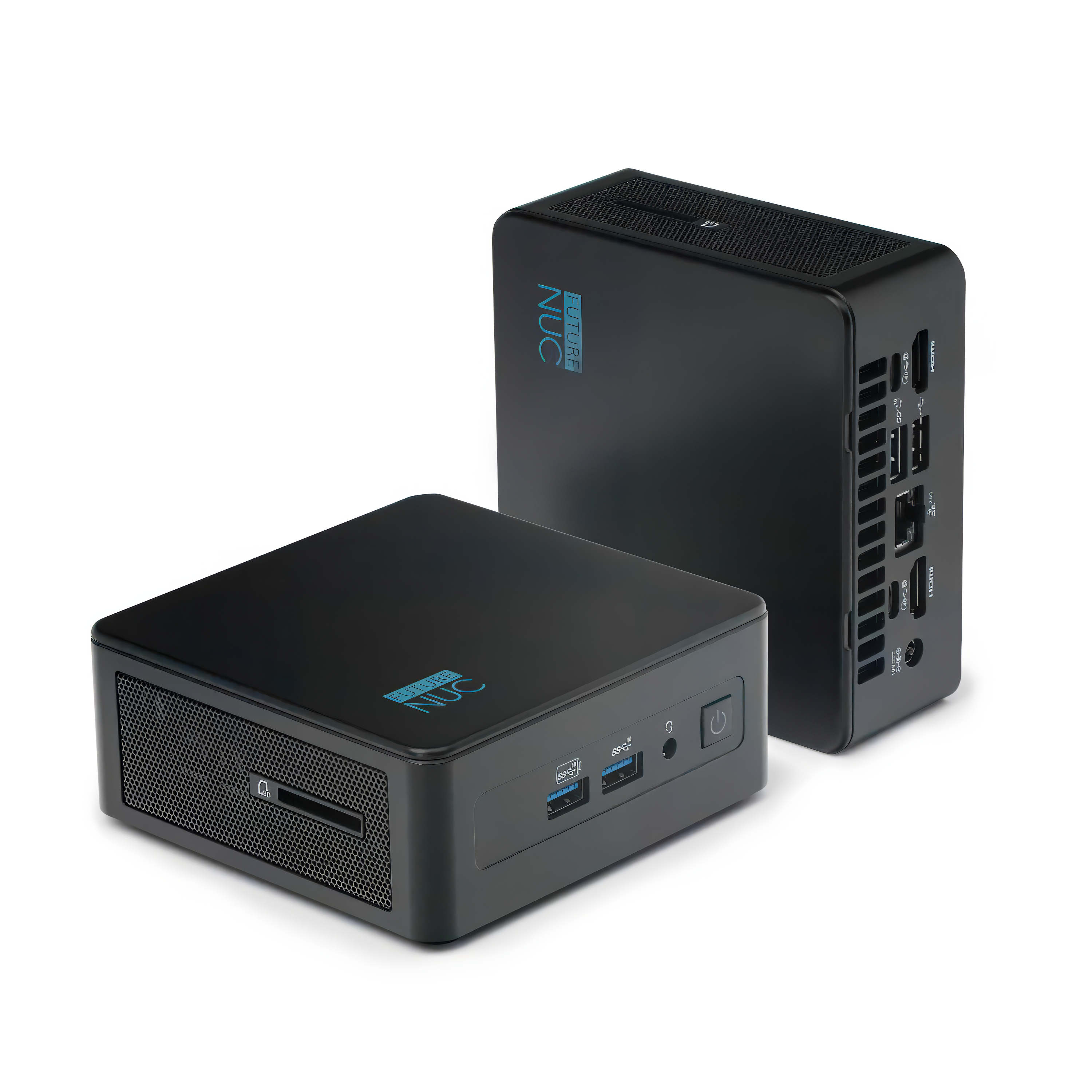 FUTURENUC FutureNUC Pro NUC 13i5HP-W11-512/2x8W6E Mini-PC Intel Core i5-13420H 16 GB RAM 512 GB SSD Windows 11 Pro Schwarz