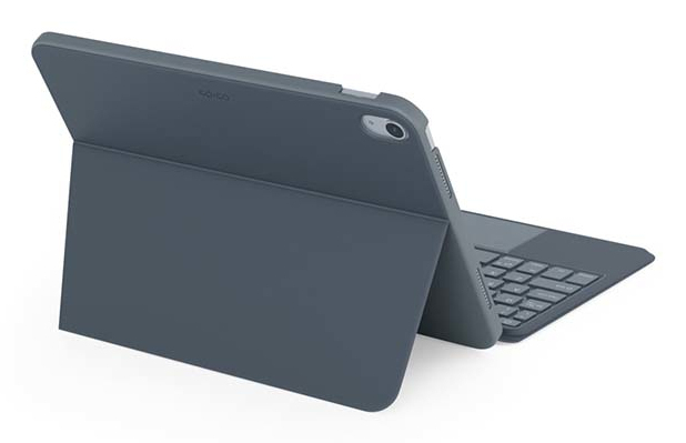 Epico Backlit Keyboard Case iPad 10,2" Grau