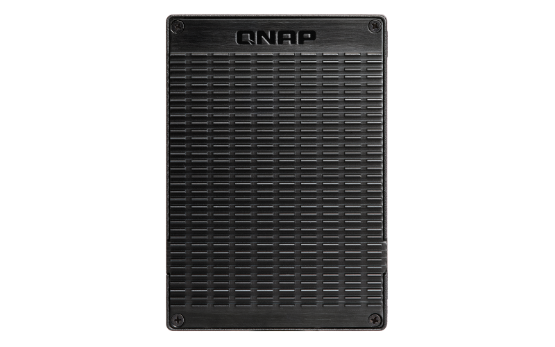 QNAP QDA-UMP4 U.2 auf M.2 NVMe SSD Adapter PCIe 4.0 x4 Schwarz