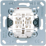 JUNG Doppel-Taster 535U5 10 AX 250VAC 2 Schliesser 535U5 (535U5)
