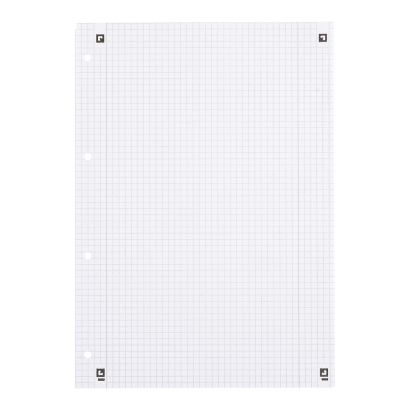 Oxford 100050361 Collegeblock A4 kariert 80 Blatt Rot