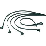 HellermannTyton Kabelbinder SpeedyTie® (L x B) 750 mm x 13 mm SPEEDYTIE-HIRS-BK-V1 Farbe: Schwarz, Schwarz 5 St. HellermannTyton (115-00030)