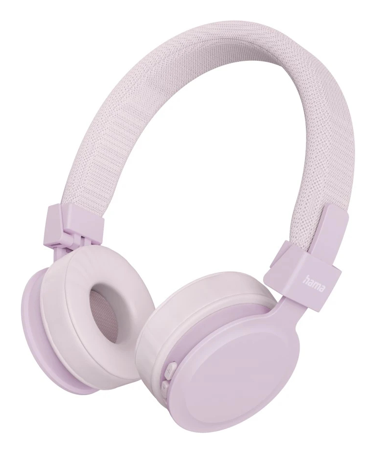 Hama Freedom Lit III On-Ear Bluetooth Kopfhörer, faltbar, USB Typ-C, Pink