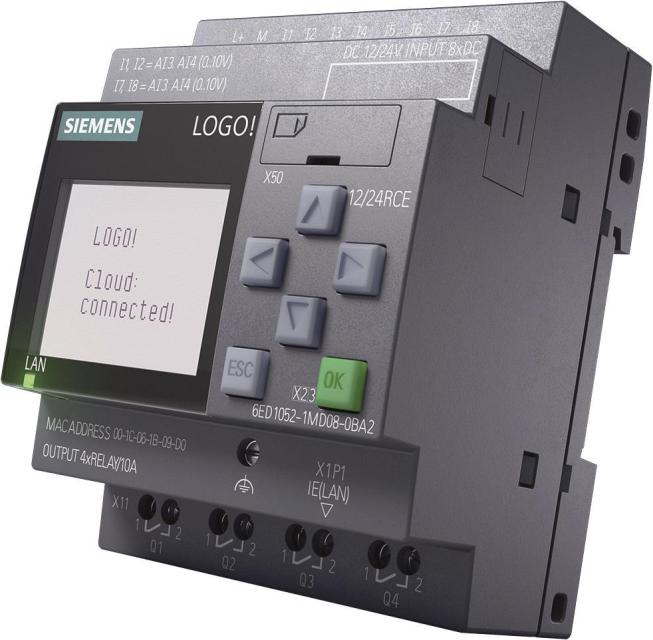 Siemens LOGO! 6ED1052-1MD08-0BA212/24RCE (6ED10521MD080BA2)