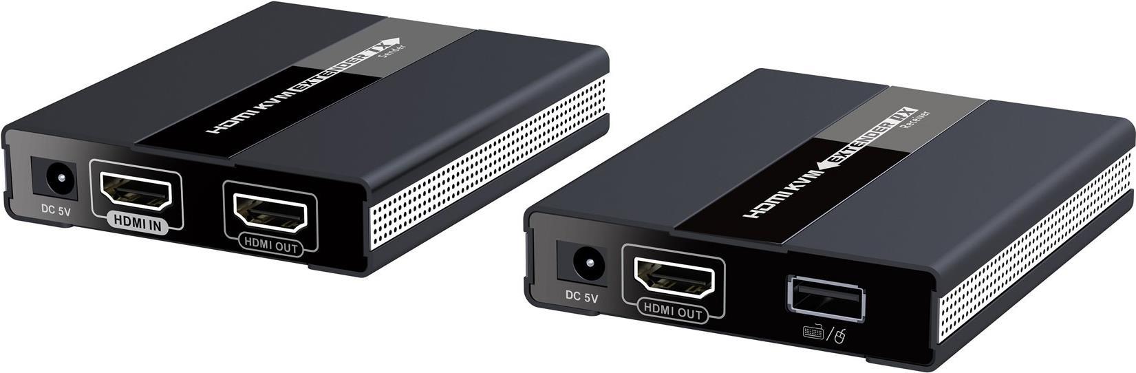 Techly HDMI-KVM Extender over CAT5 (IDATA-HDMI-KVM60)