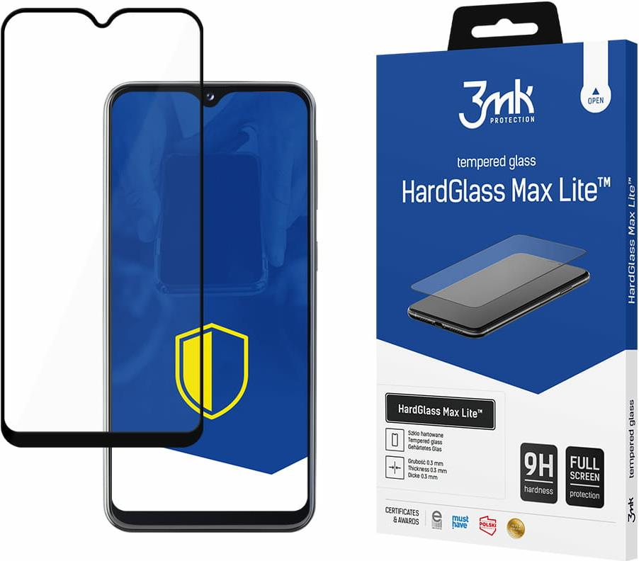 3mk HardGlass Max Lite Black pro Samsung Galaxy A20e (SM-A202) (5903108132909)