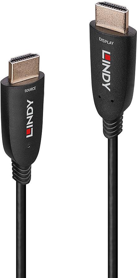 Lindy 100m Fibre-Optic-Hybrid HDMI 8K60 Kabel (38518)