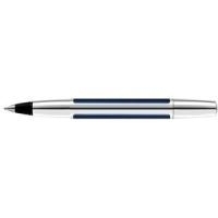 Pelikan Tintenroller "Pura 101,60cm (40"), blau - silber Strichstärke: M, Strichfarbe: schwarz, Tintenmine 338 (954941)