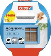 tesa Professional Outdoor 56214-00000-03 Malerabdeckband Blau (L x B) 50 m x 25 mm 2 St. (56214-00000-03)
