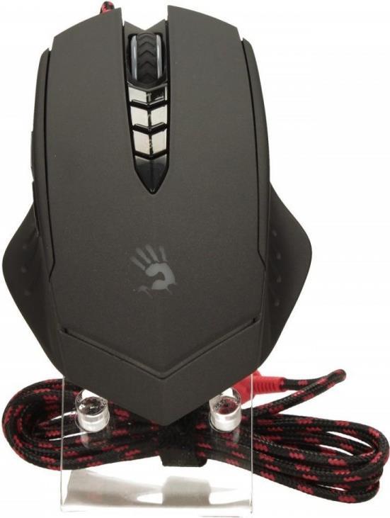 A4tech Bloody VM Series V8M Gaming-Maus optisch USB 8 Tasten 3200 DPI Schwarz, Rot