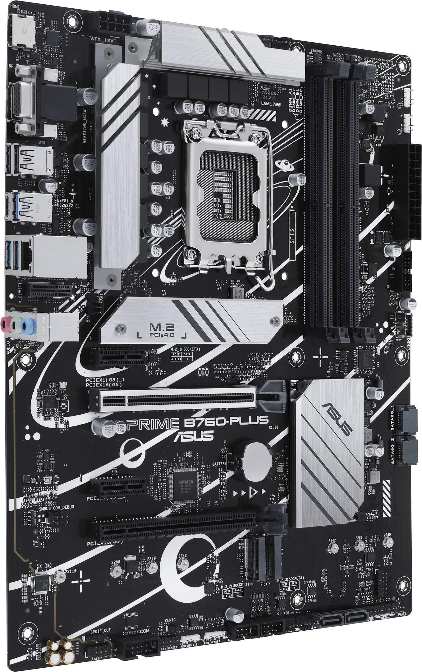 ASUS Prime B760-Plus Mainboard ATX, Intel B760, LGA 1700, DDR5
