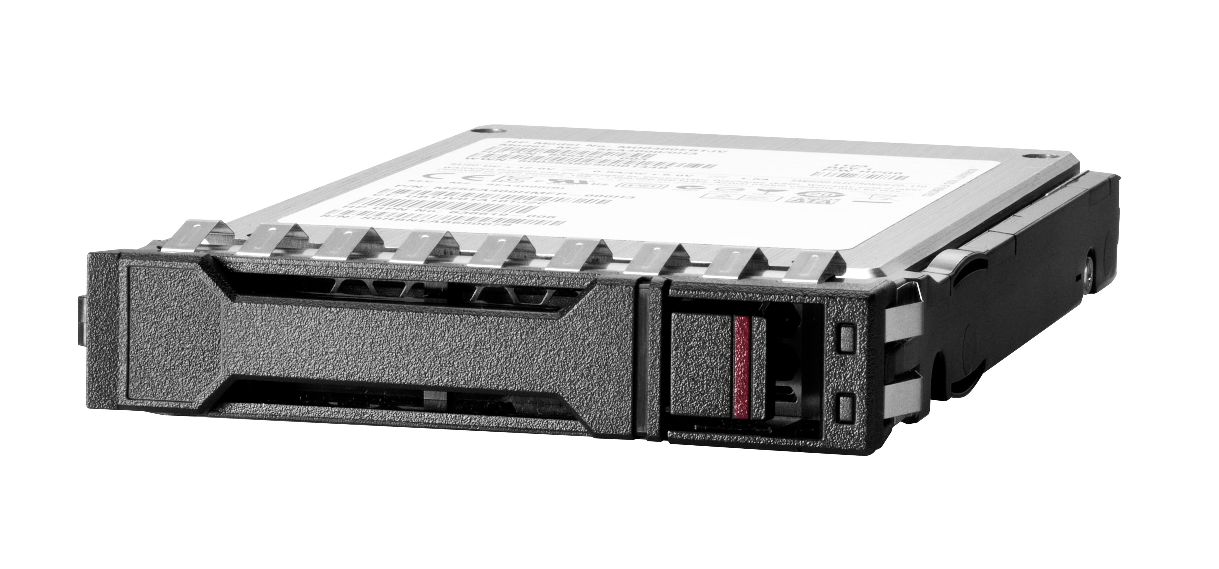 HPE P40508-B21 3.84 TB 2.5" SAS 12Gb/s Read Intensive SSD Schwarz
