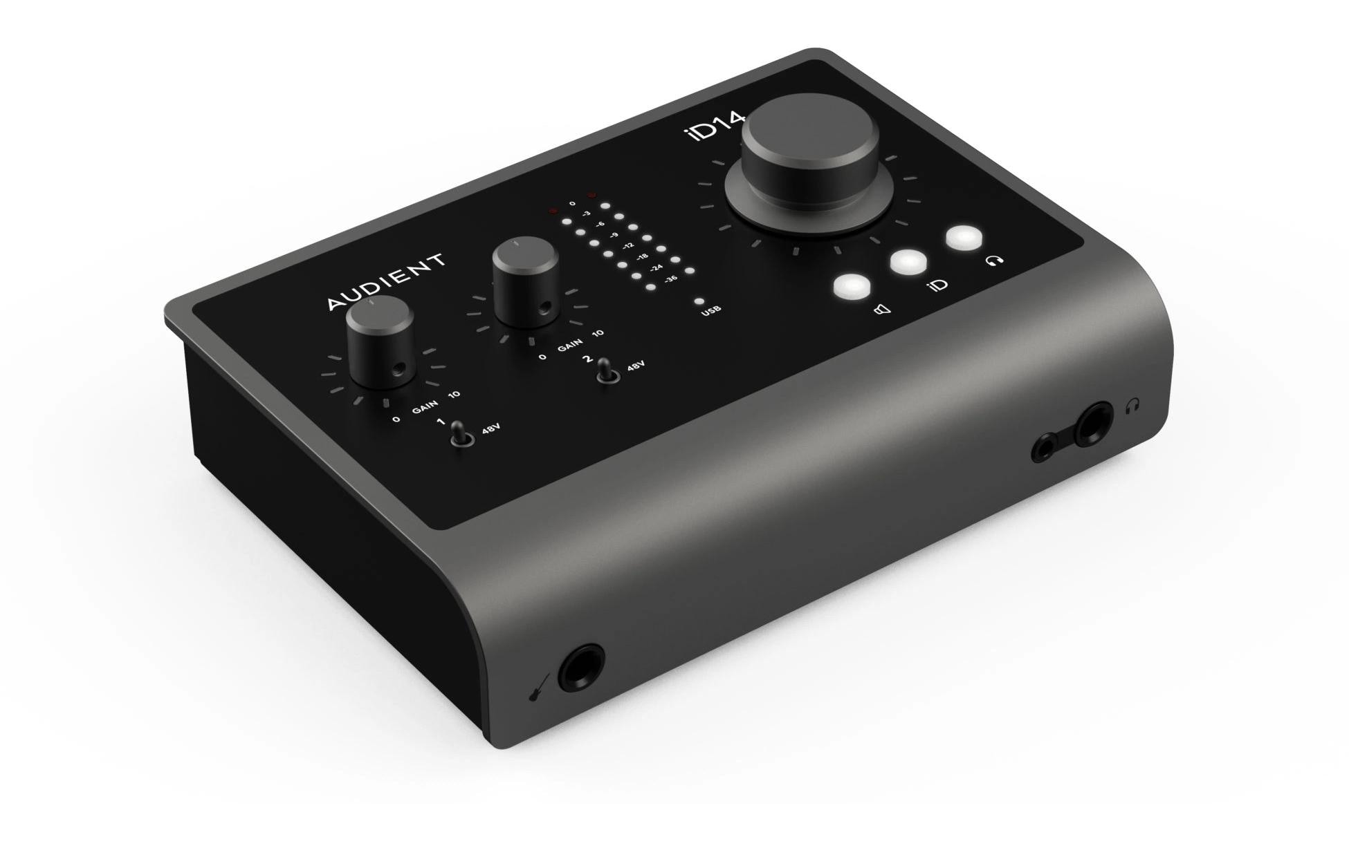 Audient iD14 MKII Audio Interface Schwarz