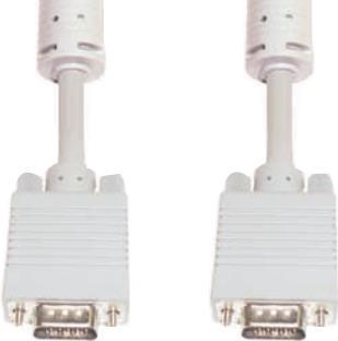 e+p HD15/HD15 - 20m 20m VGA (D-Sub) VGA (D-Sub) Weiß VGA-Kabel (CC 256/20)