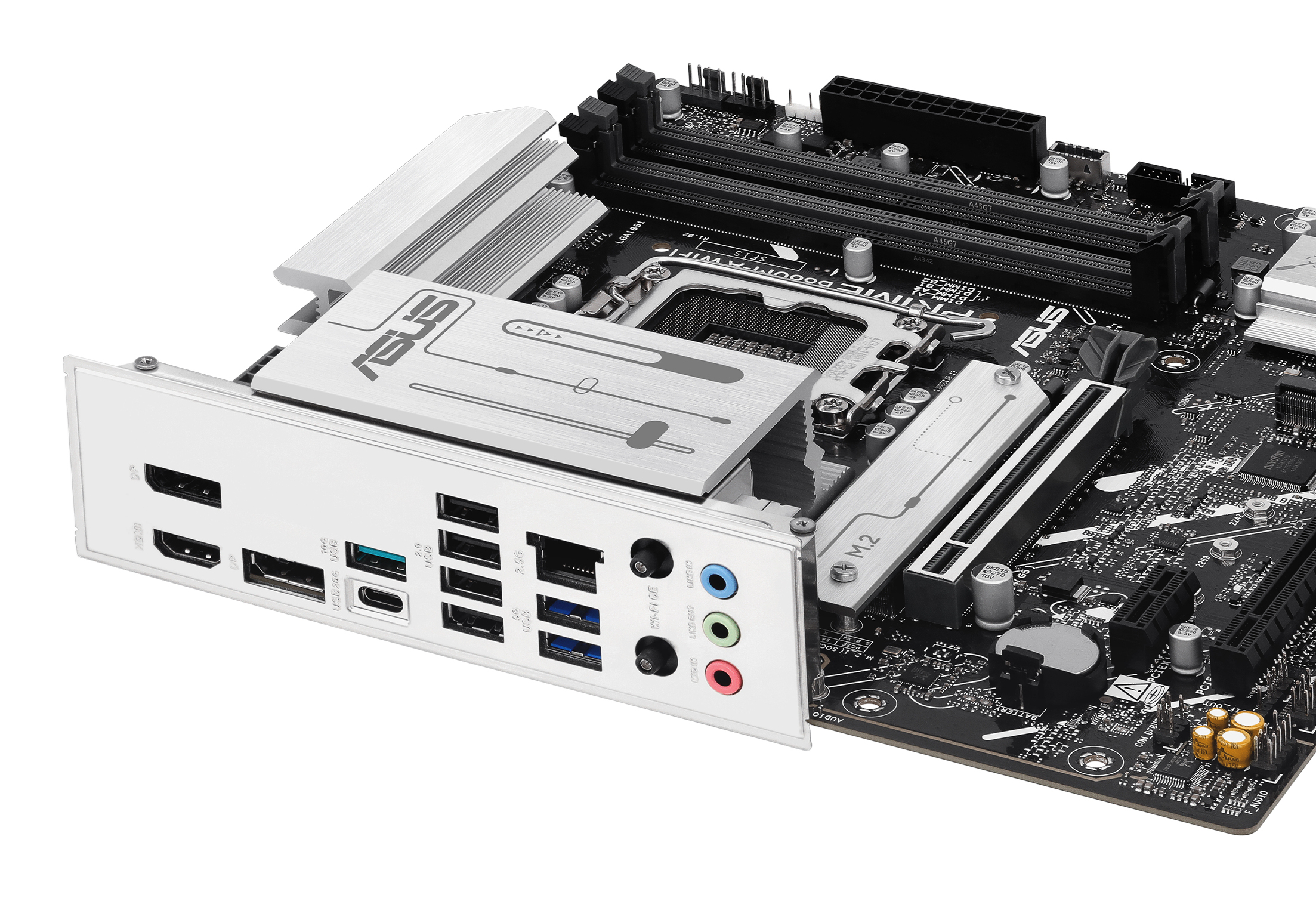 ASUS PRIME B860M-A WIFI Mainboard Intel B860 LGA 1851 mATX DDR5 Schwarz
