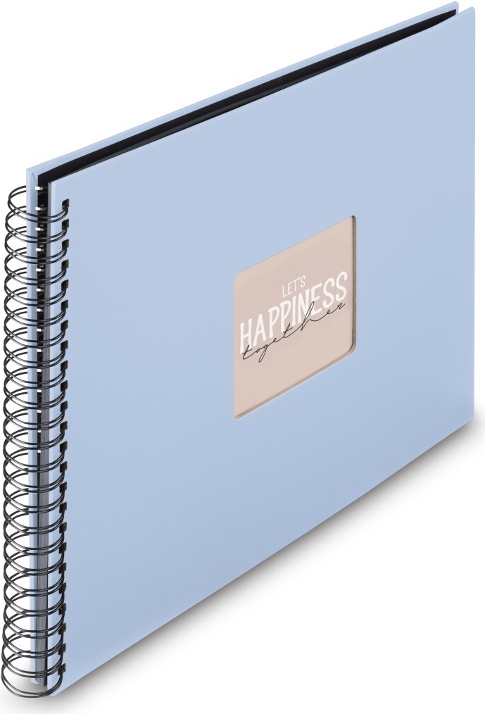 Hama Spiral-Album Fine Art 50 schwarze Seiten Lagune (00009865)