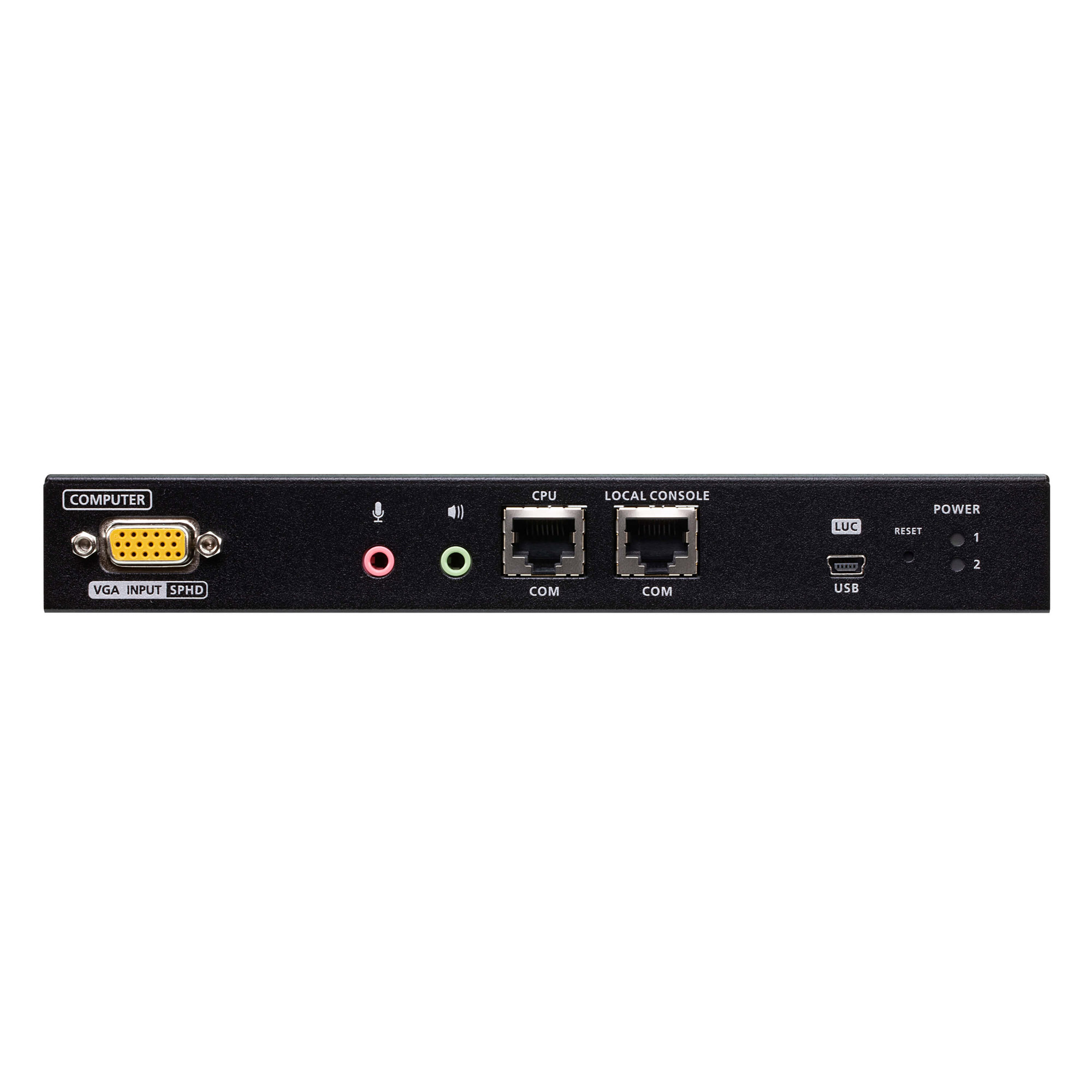 ATEN CN9000 KVM over IP Switch 1-Local/Remote Share Access Single Port VGA Schwarz
