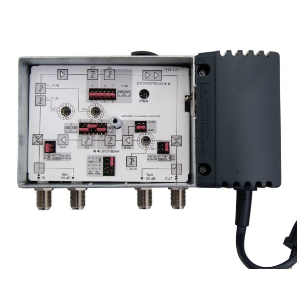 Triax GHV 940 TV-Signalverstärker 47 - 1006 MHz Schwarz/Silber