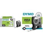 Dymo D1-Schriftband Vorteilspack 10 Bänder bk/wh 9mmx7m (2231632)