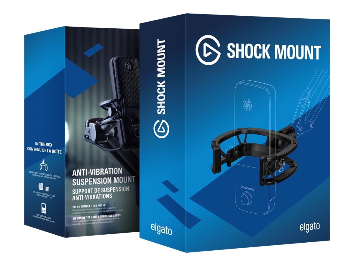 Elgato Wave Shock Mount Mikrofon-Stoßhalterung Schwarz