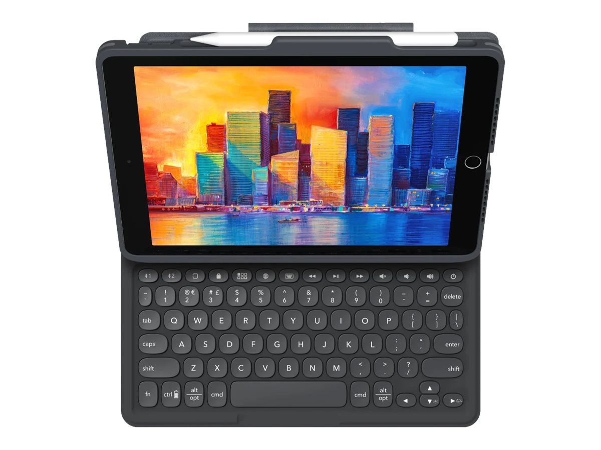 ZAGG Pro Keys Tastatur und Foliohülle für Apple iPad Air (4. & 5. Generation) 10,9" Bluetooth QWERTZ Deutsch Schwarz/Grau