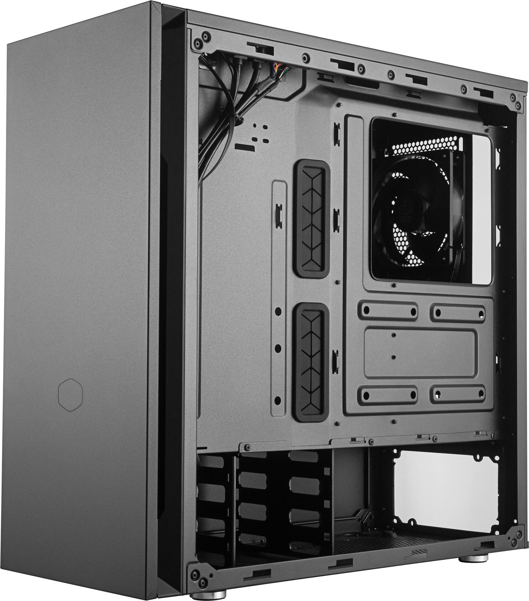 Cooler Master Silencio S600 Midi-Tower Schallgedämmt Stahl Schwarz