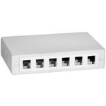 LOGILINK- Keystone Surface Mounted Box 12 port UTP, white (NK4033)