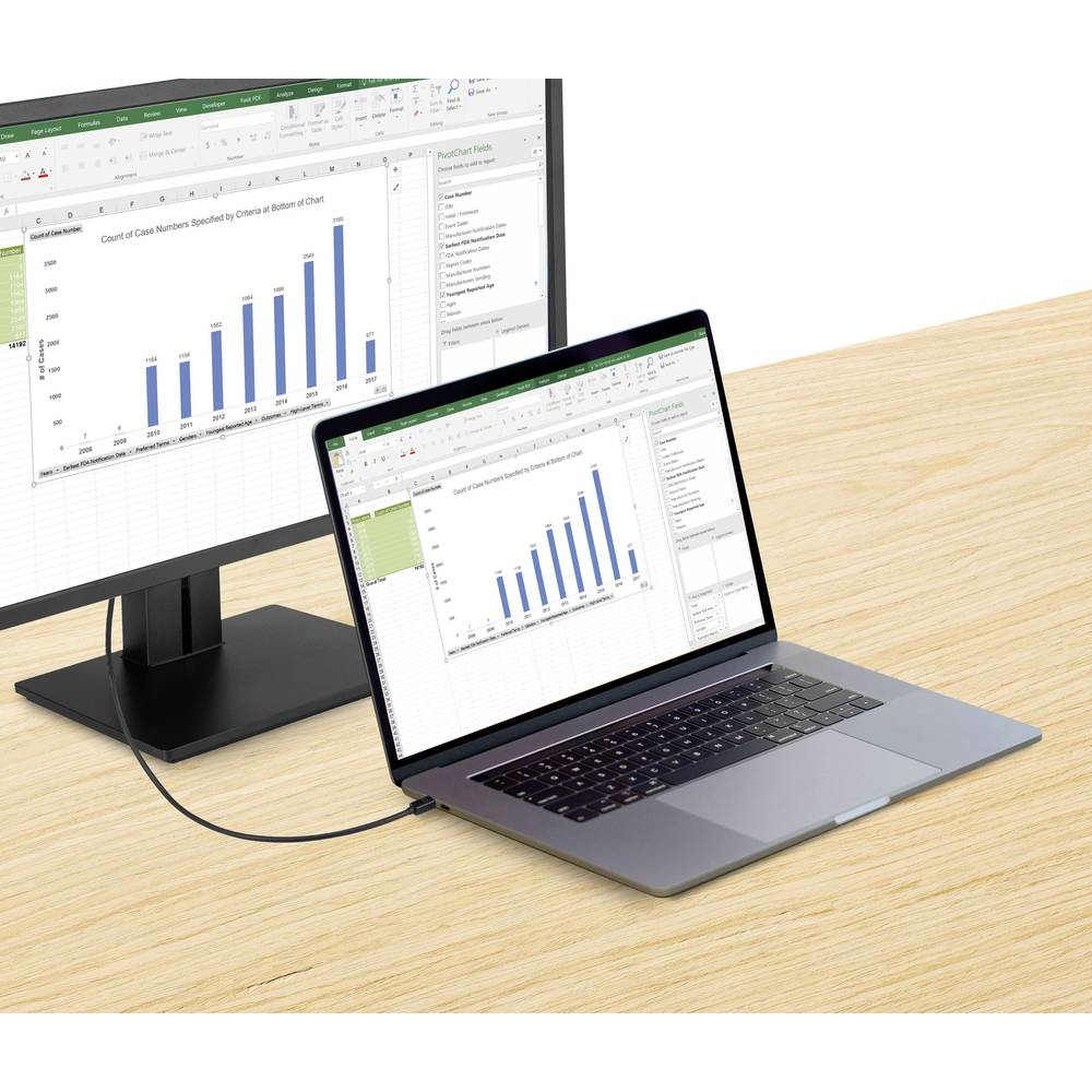 Renkforce Mini-DisplayPort auf DisplayPort Kabel 2 m 1.2 Schwarz