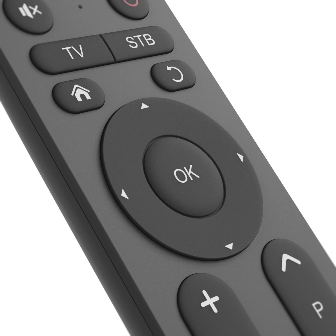 Hama Universal-Fernbedienung TV Infrarot für 2 Geräte große Tasten Schwarz