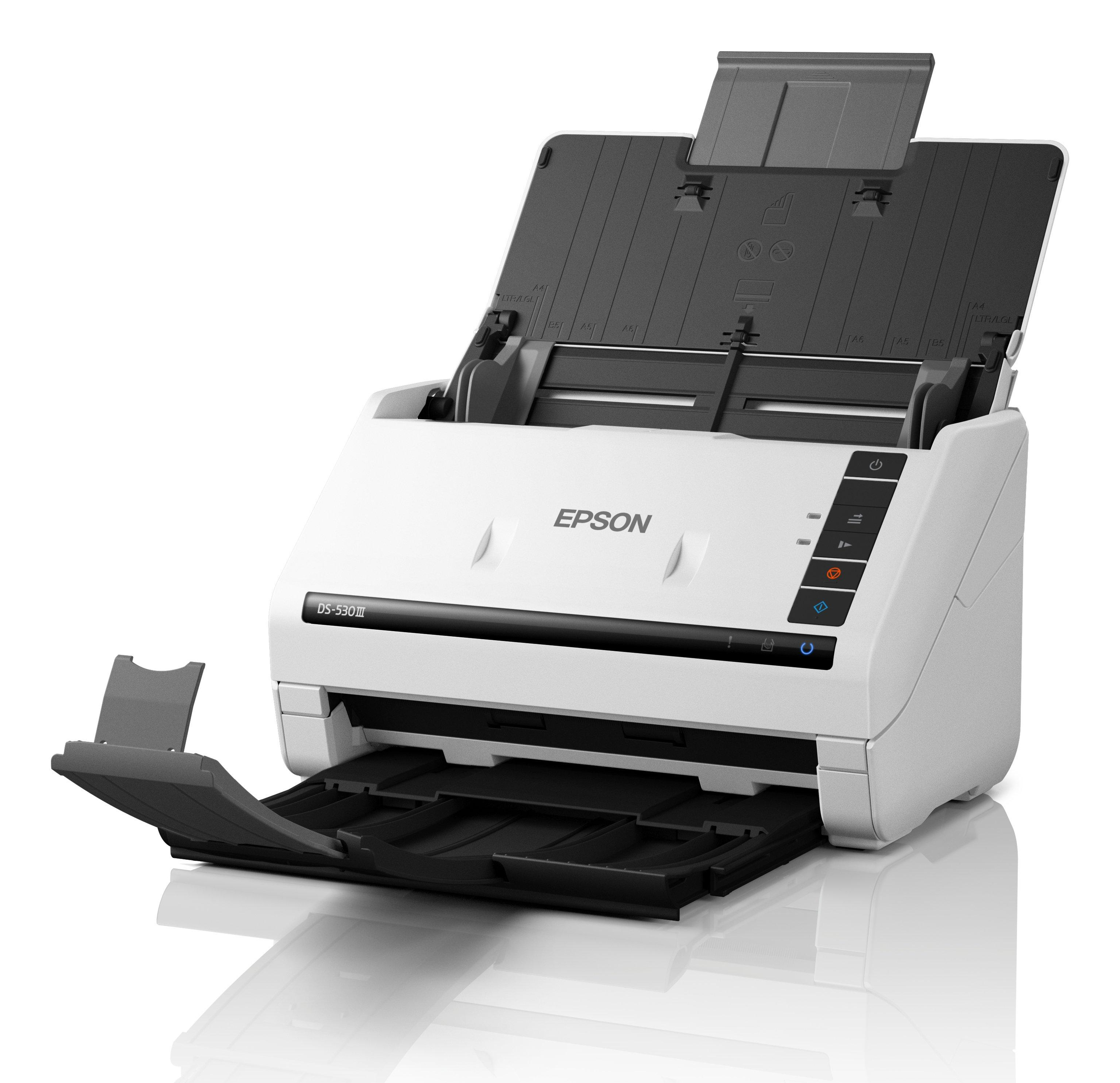 Epson WorkForce DS-530III Dokumentenscanner Duplex A4 600 dpi Weiß
