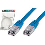 DIGITUS CAT 5e SF-UTP Patchkabel Länge 1 M, AWG 26/7 Farbe blue (DK-1531-010/B)