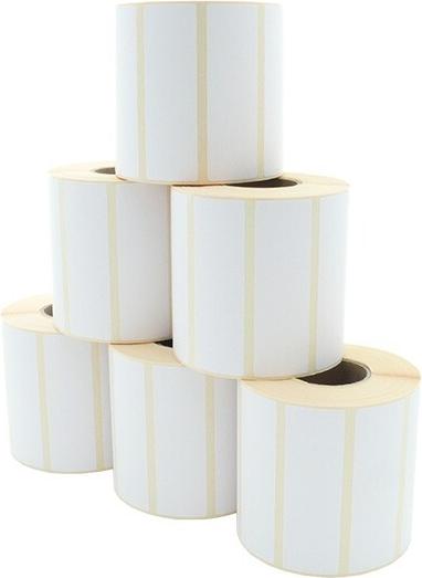 ARTDEV Etikettenrolle - Thermotransfer, 90 x 29mm, D96mm, Kern 40, 1300 Etiketten/Rolle, permanent,... (ETP 090-029 K40 PER D096)
