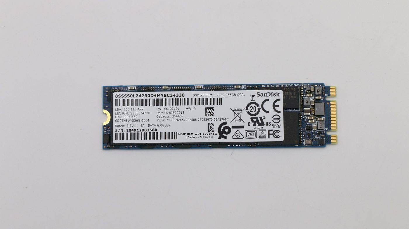 Lenovo SSD M.2 FRU SSD 256GB R (00UP662)