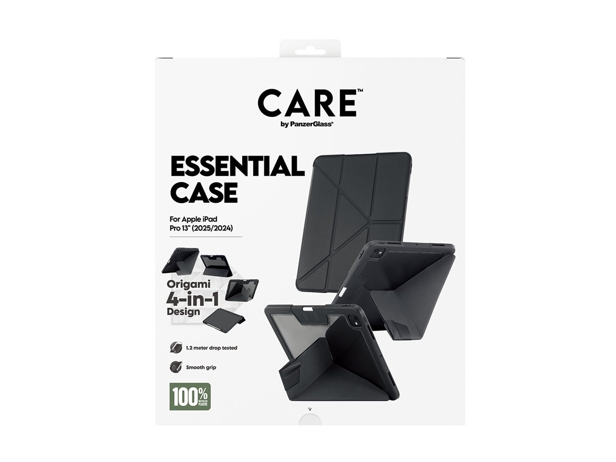 PanzerGlass CARE TPU Essential Case für iPad Pro 13" (2024-2025) Schwarz