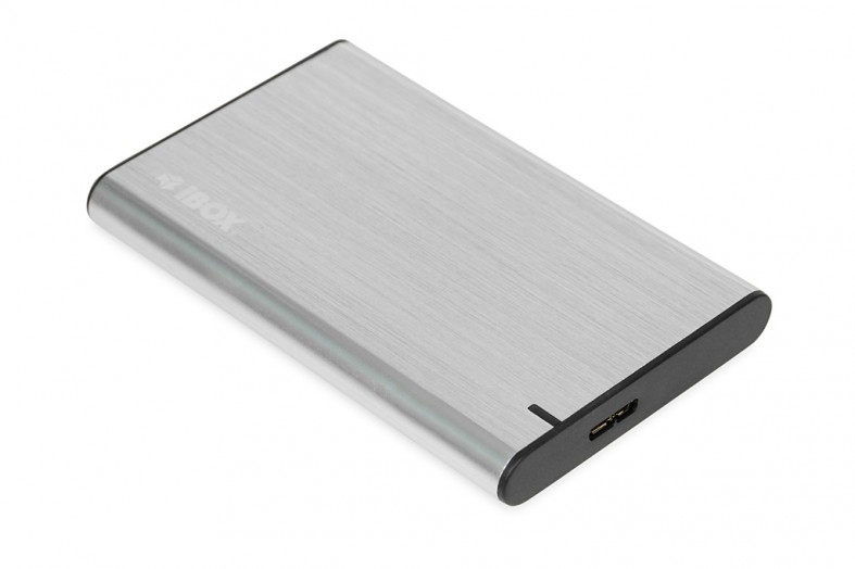 iBOX HD-05 2.5" HDD/SSD-Gehäuse USB 3.1 Grau