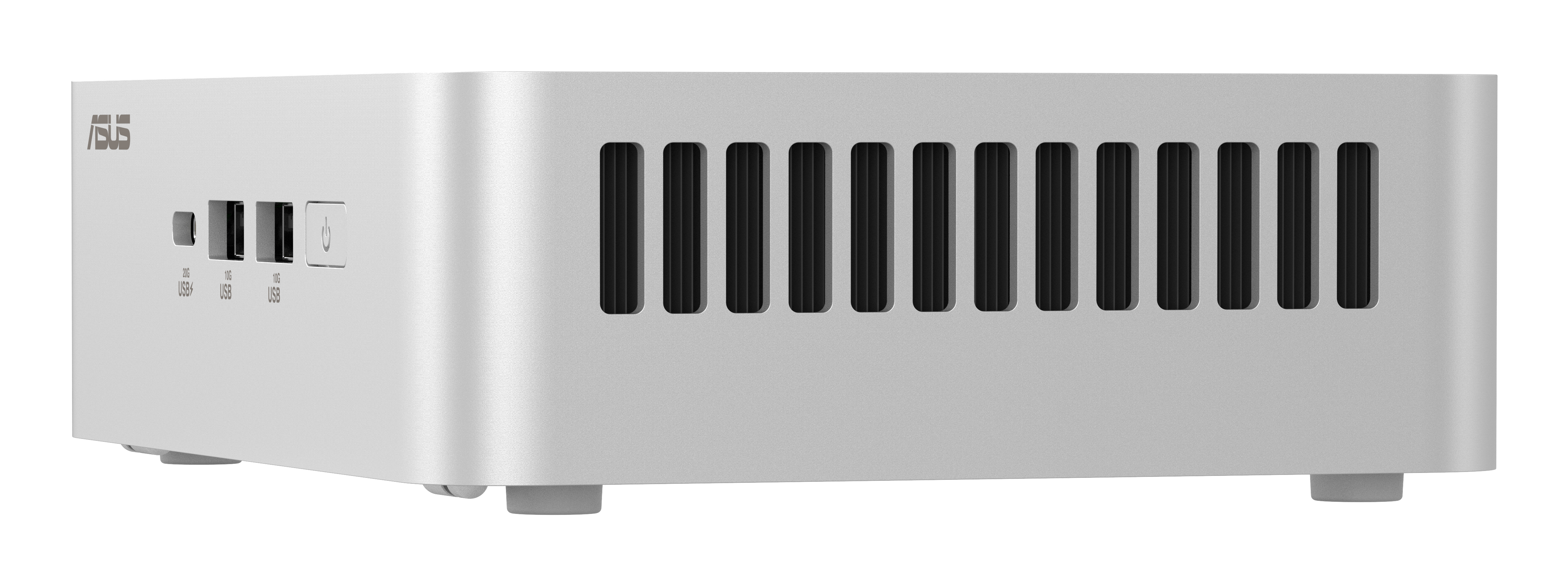 ASUS NUC 15 Pro+ RNUC15CRSU900002 Barebone Mini-PC Intel Core Ultra 9 285H Silber